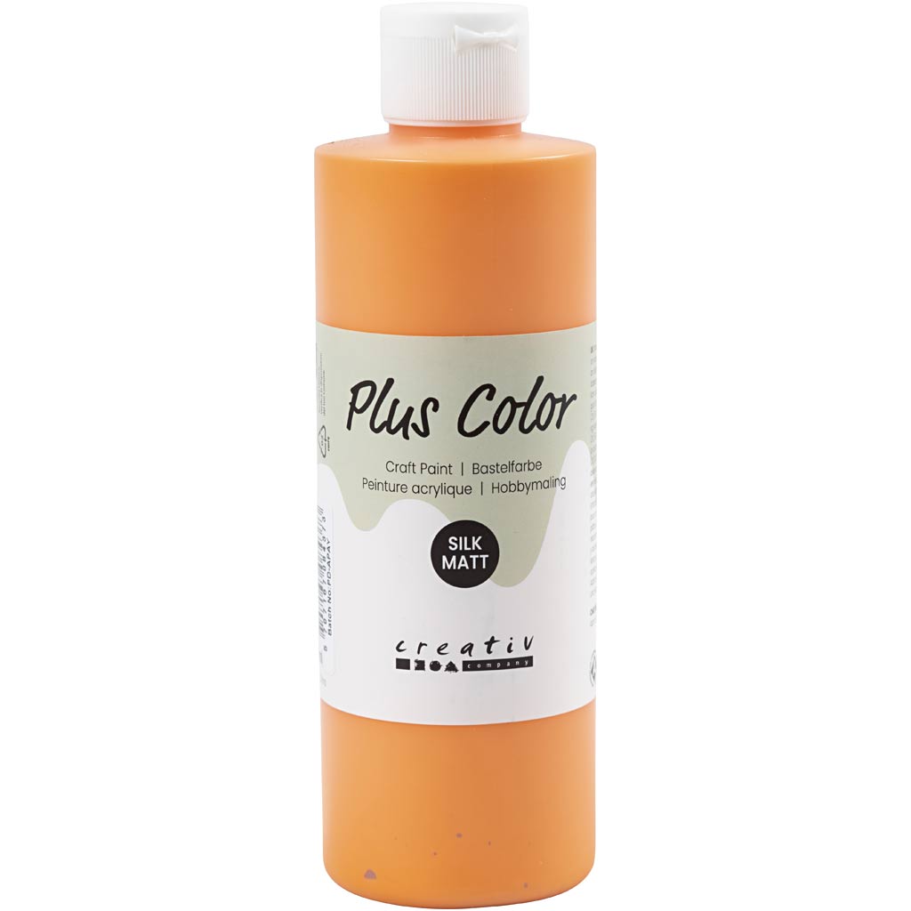 Peinture acrylique couleur Plus, citrouille, 250 ml 1 bouteille
