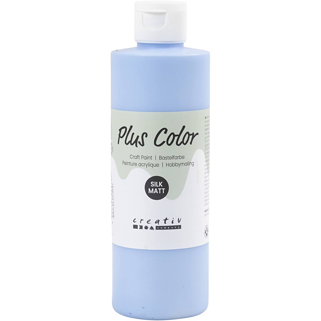 Peinture acrylique Plus Color, bleu ciel, 250 ml 1 flacon
