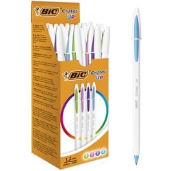 Stylo à bille bic cristal up fun, gamme de couleurs 0,35 mm