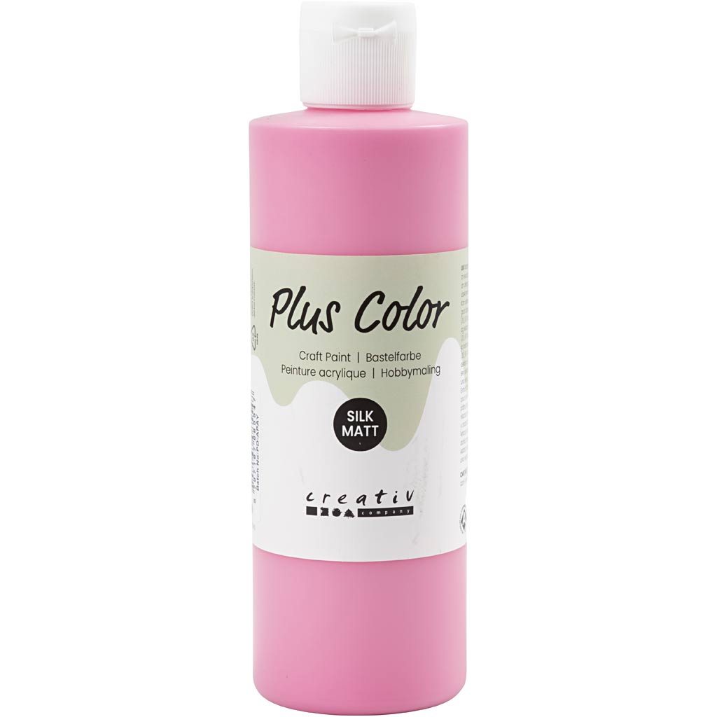 Peinture acrylique Plus couleur, fuchsia, 250 ml 1 bouteille