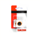 autocollants ronds pour pneus 16 mm noir 8 pièces