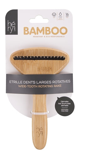 Hery Labo Roskam roule avec des dents rotatives bambou