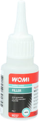 Womi filler w237 – 20 g blanc – réparation plastique solide – finition élégante – adhérence durable