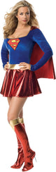 Generik Rubie's déguisements supergirl dames polyester bleu 4 pièces taille m
