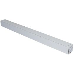 Tube d'expédition carré Tidypac 75x1100x75 blanc