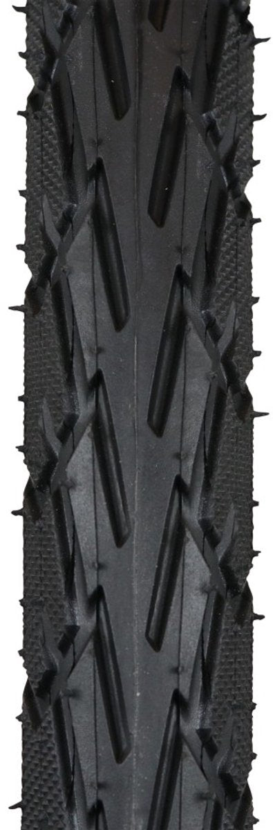Pneu extérieur Dresco Street - taille des pneus 24 x 1,75 - taille ETRTO 47-507 - réflexion sûre - adhérence optimale dans toutes les conditions météorologiques - faible résistance au roulement - haute résistance à la crevaison - adhérence optimale - noir