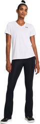 Under armour tech ssv - chemise de sport femme solid-wht - blanc - noir