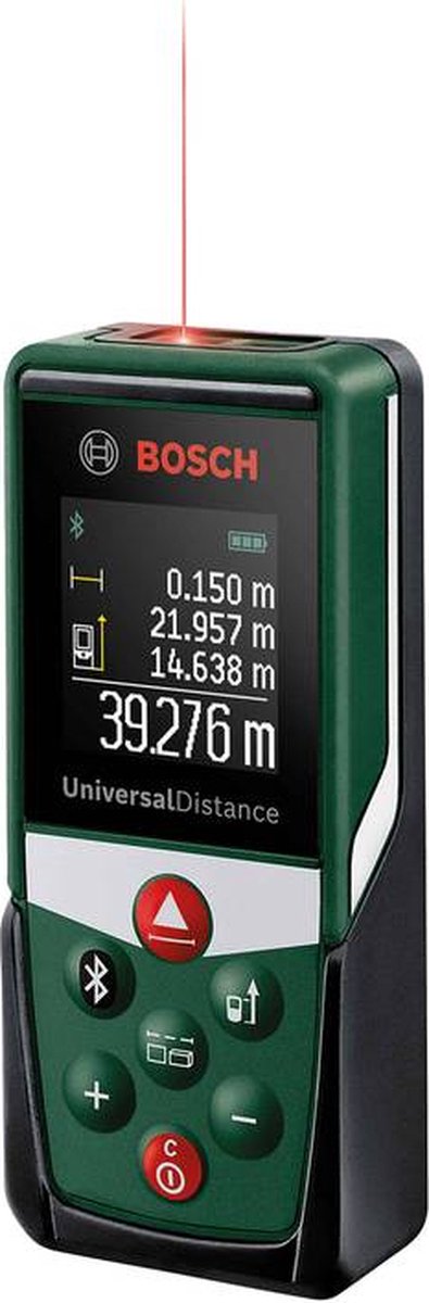 Bosch universaldistance 50c - télémètre laser - avec piles et étui de rangement