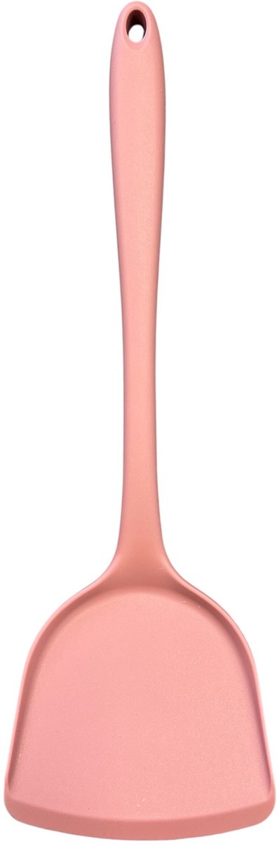 Spatule wok culinaire basique - fleur de cerisier - silicone - 32cm