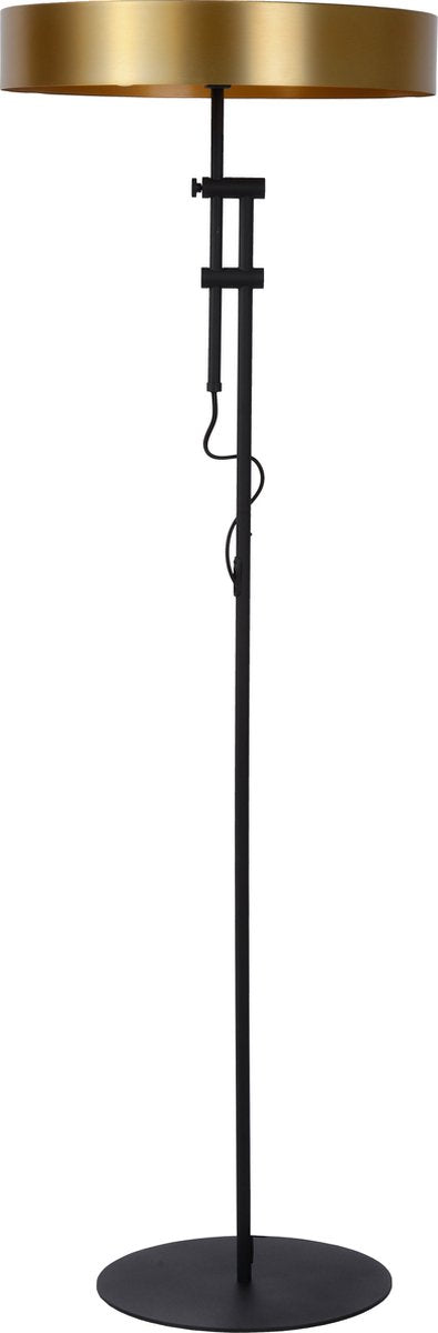 Lucide giada - lampadaire - ø 45 cm - 2xe27 - laiton doré mat