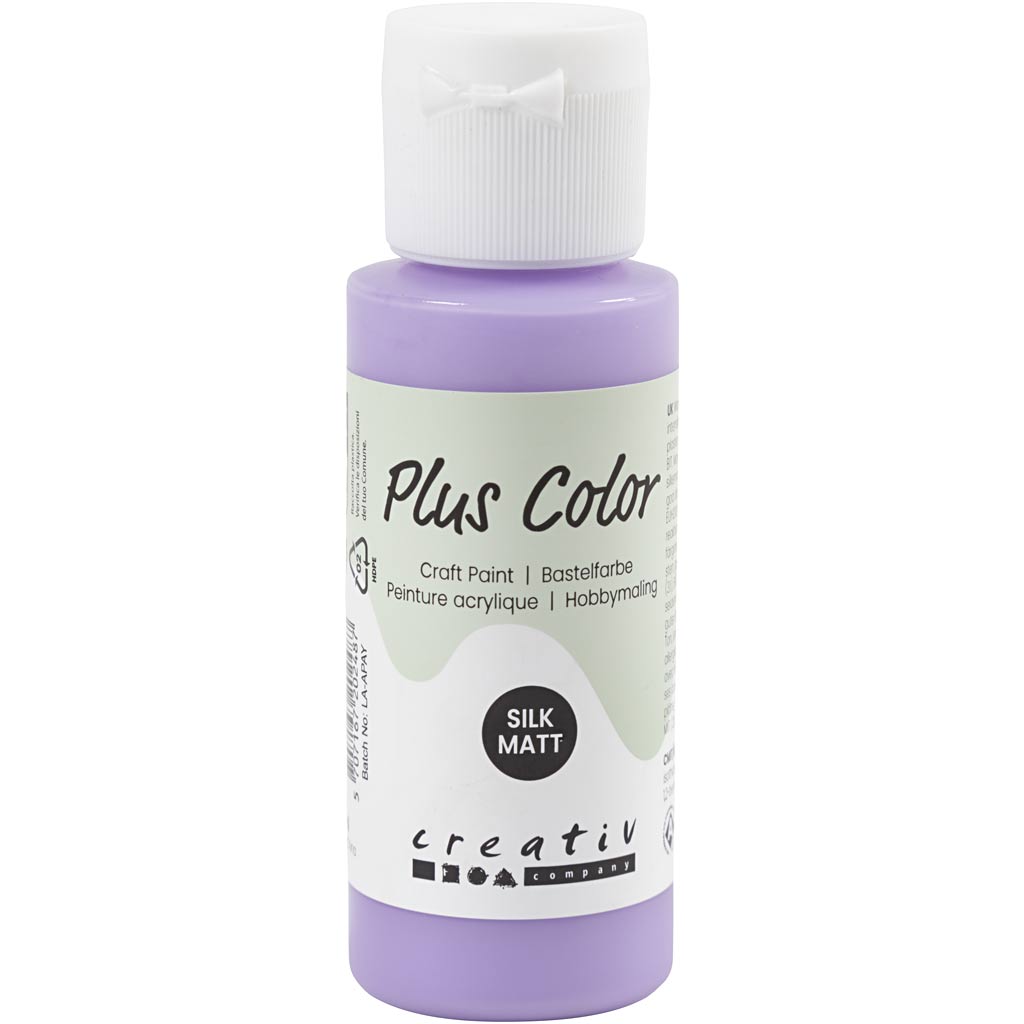 Peinture acrylique Plus Color, violet, 60 ml 1 flacon