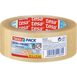 Ruban d'emballage tesapack PVC transparent