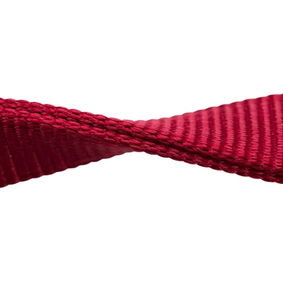 Trixie Dog Leash Premium Double-Stitched Redable Red