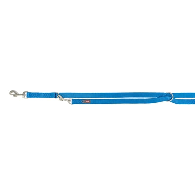 Trixie Dog Leash Premium Double Cousted Royal Bleu réglable