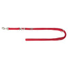 Trixie Dog Leash Premium Double-Stitched Redable Red