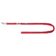 Trixie Dog Leash Premium Double-Stitched Redable Red