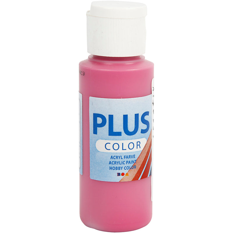 Peinture acrylique Plus Color, fuchsia royal, 60 ml 1 flacon