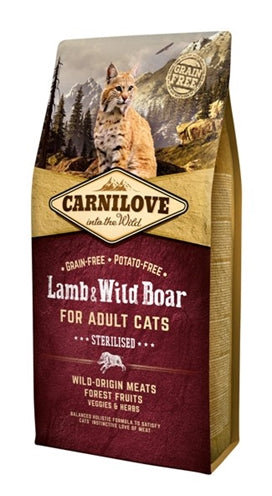Carnilove Lamb Boar stérilisé