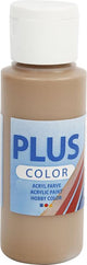 Peinture acrylique Plus Color, marron clair, 60 ml 1 flacon