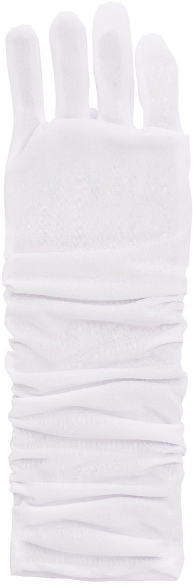 Petites aventures - gants de princesse blancs - longueur coude