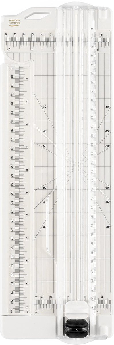 Vaessen creative • coupe-papier avec fonction de notation 31x7,6cm
