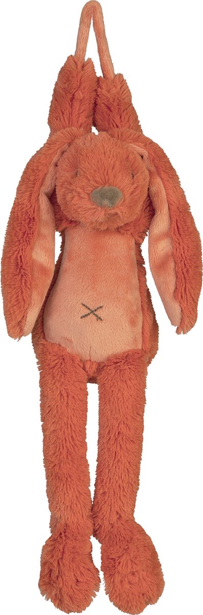 Happy horse lapin richie peluche musique - orange - cadeau bébé