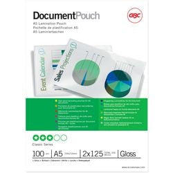 Pochettes à plastifier acco a5 250 microns 100 pièces
