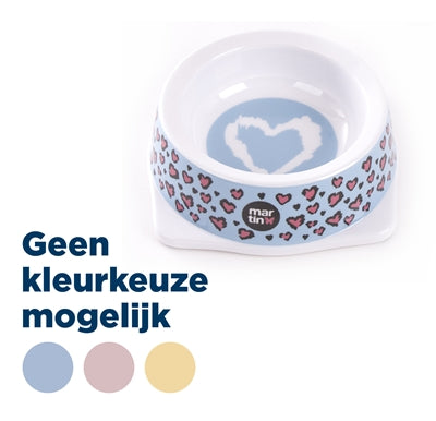Martin Food Bowl Cat Mélamine Assorti