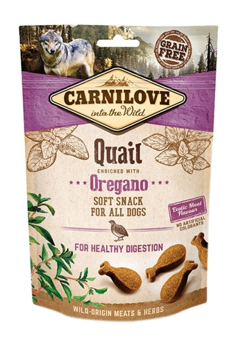 Carnilove Snack Snack Kwartel Oregan