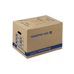Carton de déménagement Tidypac 360 (l) x 510 (p) x 370 (h) mm marron 10 pièces