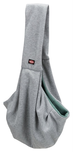 Trixie Junior Dog Sac Belly Carrier Grey Grey Green