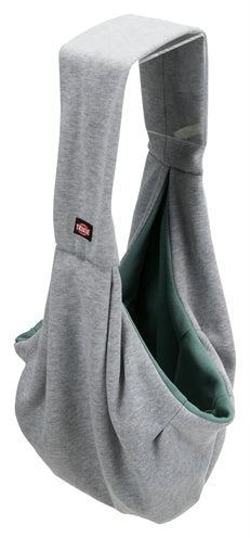 Trixie Junior Dog Sac Belly Carrier Grey Grey Green
