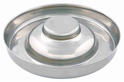 Trixie Junior Puppy alimentant le seau en acier inoxydable