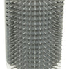 Trixie Massage Brush Brush Corner Grey