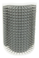 Trixie Massage Brush Brush Corner Grey