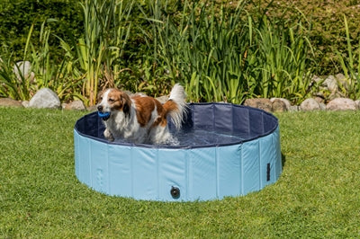 Couverture Trixie pour piscine pour chien bleu clair