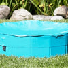 Couverture Trixie pour piscine pour chien bleu clair