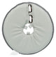 Trixie collier de protection en caoutchouc mousse gris