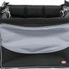 Panier de vélo Trixie pour la direction du nylon noir gris