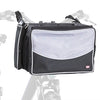 Panier de vélo Trixie pour la direction du nylon noir gris