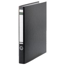 Classeur à anneaux leitz a4 noir 2 anneaux