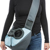 Trixie Belly Carrier Sling Carrier Bag du porte-gris clair bleu clair