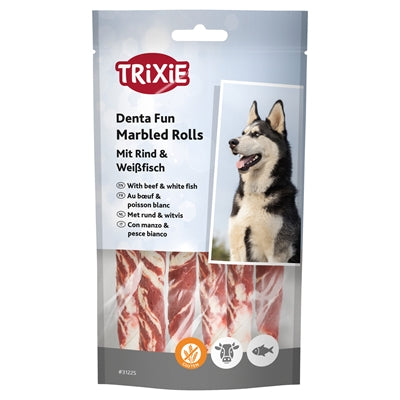 Trixie Denta Fun Marble Boeuf à masquer les roues