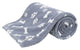 Trixie Dog Couverture Kenny Fleece Bone James Bleu