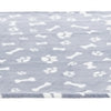 Trixie Dog Couverture Kenny Fleece Bone James Bleu