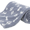 Trixie couverture pour chien Kenny polaire pattes d'os bleu