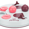 Trixie Cat Activity Flip Board Bes Pink Grey clair