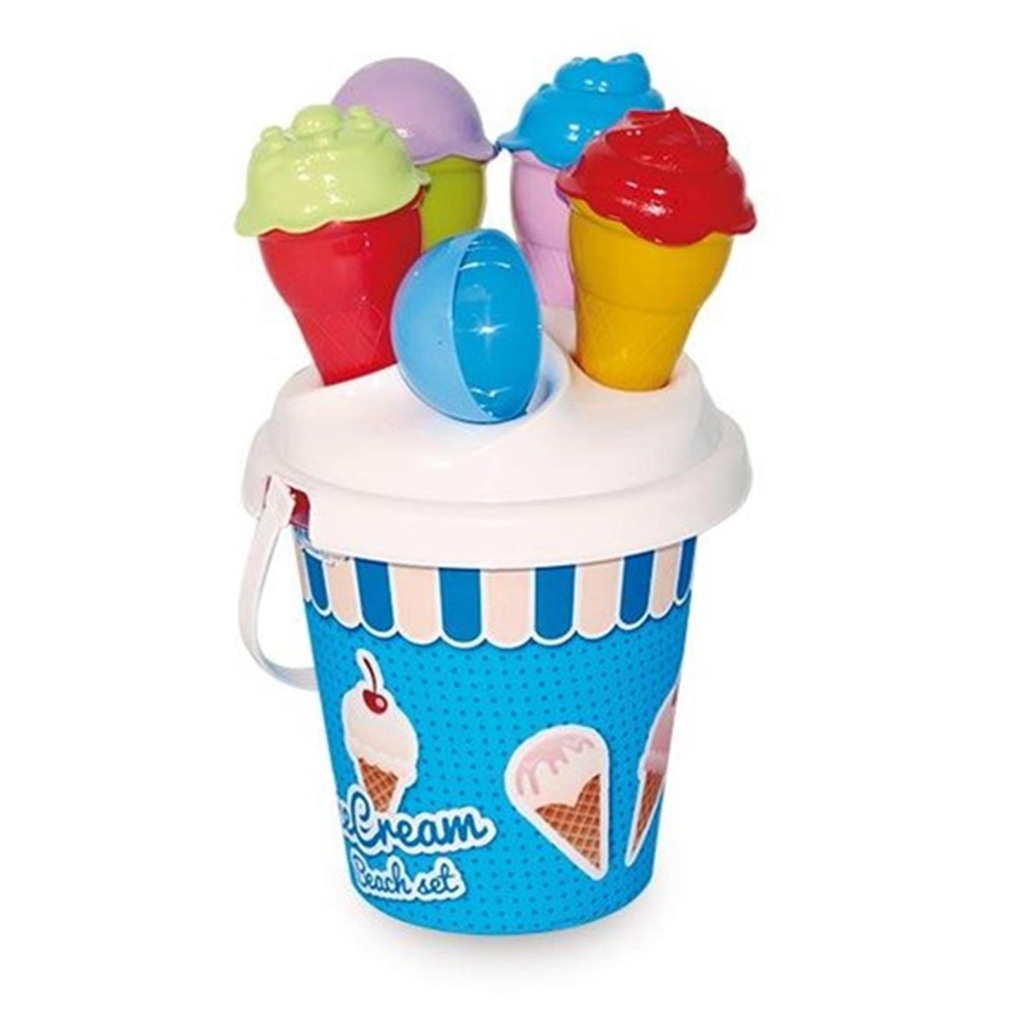 Crème glacée de seau 16 cm 11 pièces assorties