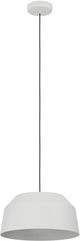 Lampe à suspension Eglo contrisa - e27 - ø 38 cm - gris