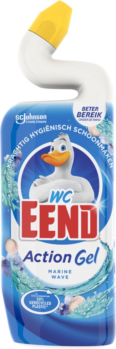 Canard de toilette gel action canard de toilette vague marine 1 x 750ml
